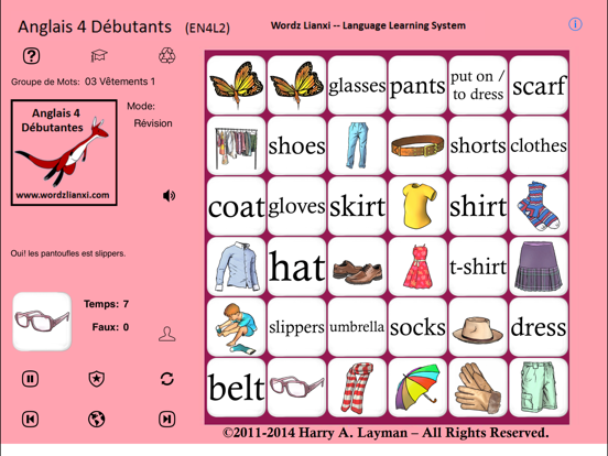 Screenshot #6 pour Anglais 4 Débutants (EN4L2)