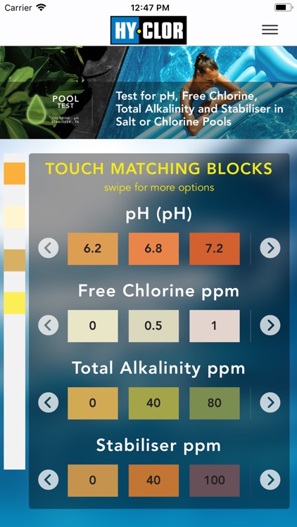 HY-CLOR Pool Testing