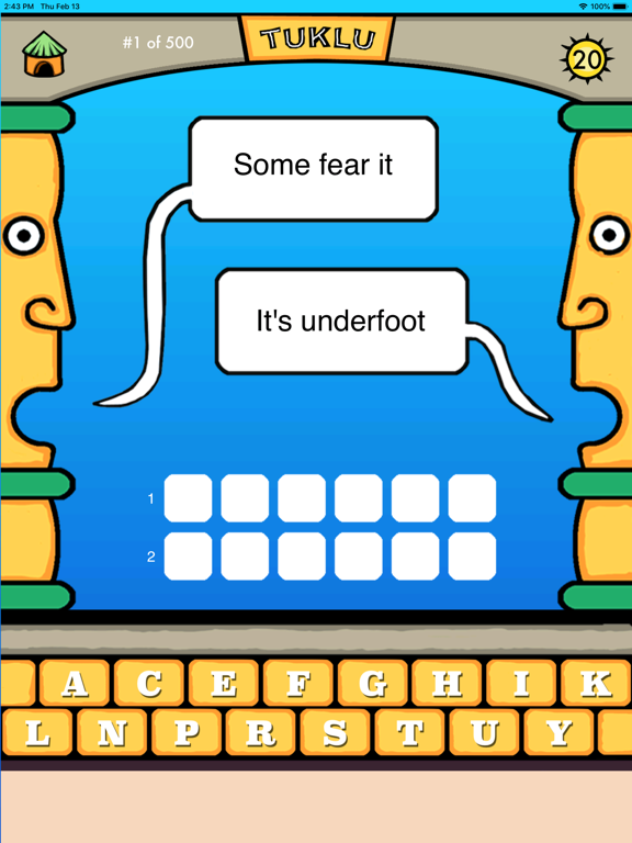 Screenshot #4 pour Tuklu™ - Clever clues for you