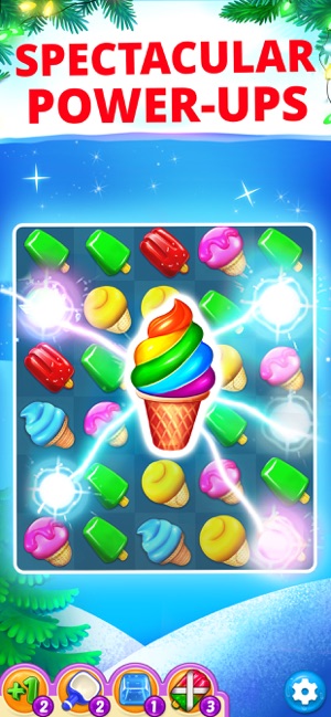 Ice Cream Paradise - Delicious Match 3 Games on Kindle Fire, Fun