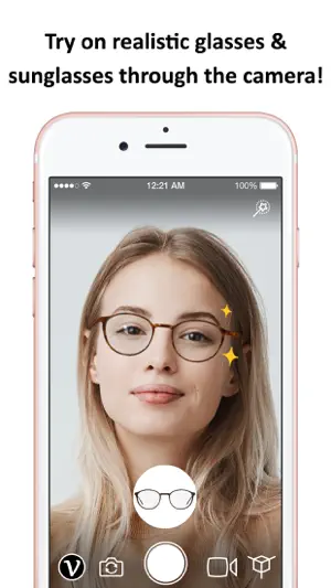 VirTry - 3D Fitting of Glasses screenshot 1