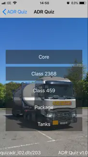 adr quiz dangerous goods iphone screenshot 2