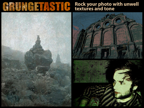 Grungetastic iPad app afbeelding 3