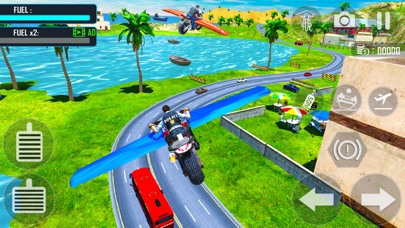 Flying Motorbike Real Sim 3Dのおすすめ画像2