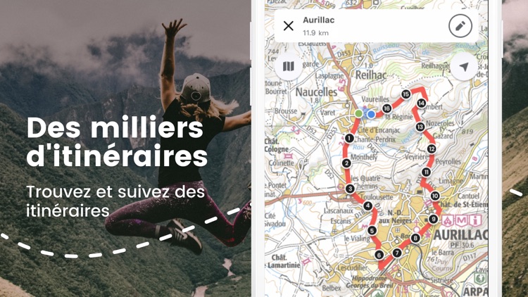 OutDoors GPS France - IGN Maps