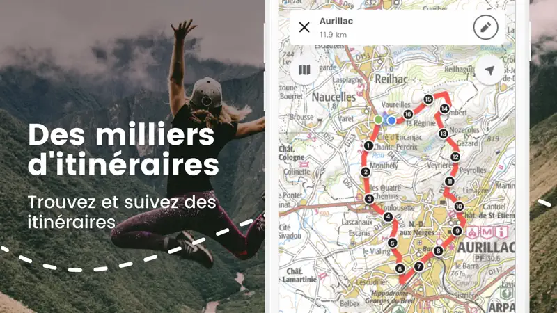 OutDoors GPS France Cartes IGN screenshot 2 of 6