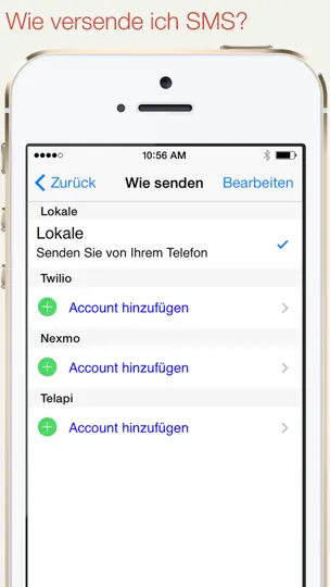 Screenshot von SA Group Text Lite auf dem iPhone 4