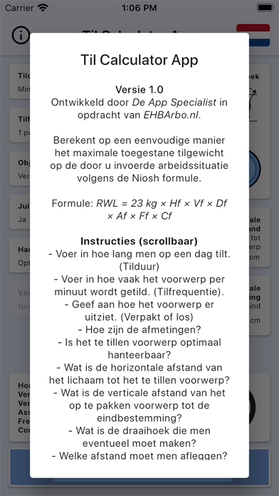 App screenshot