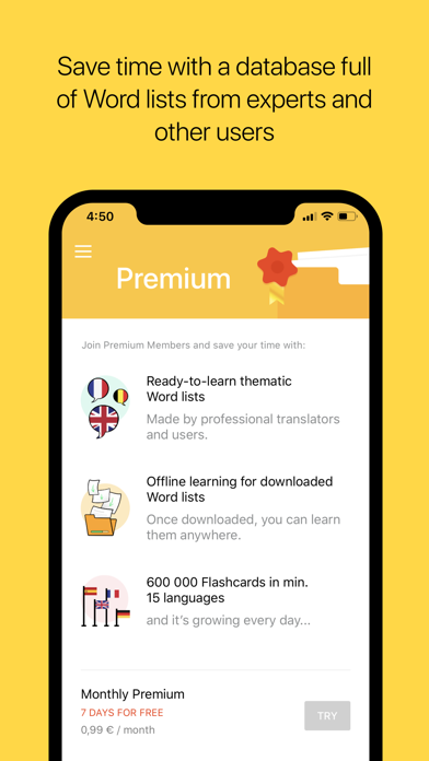 Vocabulary Miner Screenshot