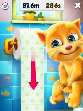 Game screenshot Talking Ginger for iPad apk