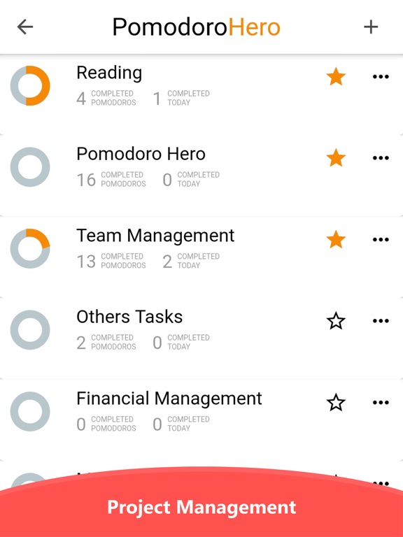 Pomodoro Hero: Focus Timer iPad screenshot 3 - Productivity app