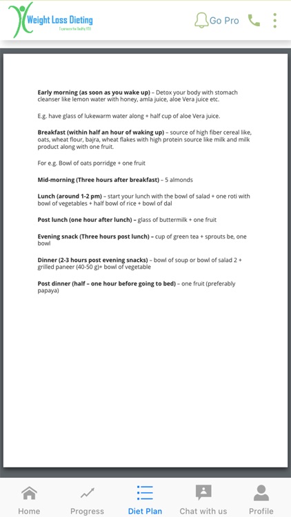 Weight Loss Dieting