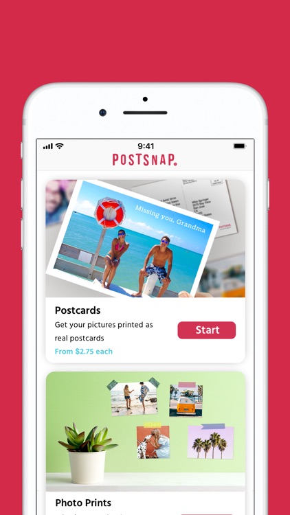 Postsnap: The Postcard App screenshot-0