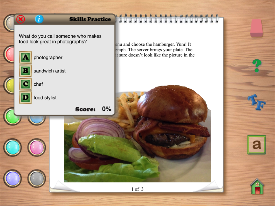 #5. Reading Skills 4B (iOS) Podle: Ventura Educational Systems