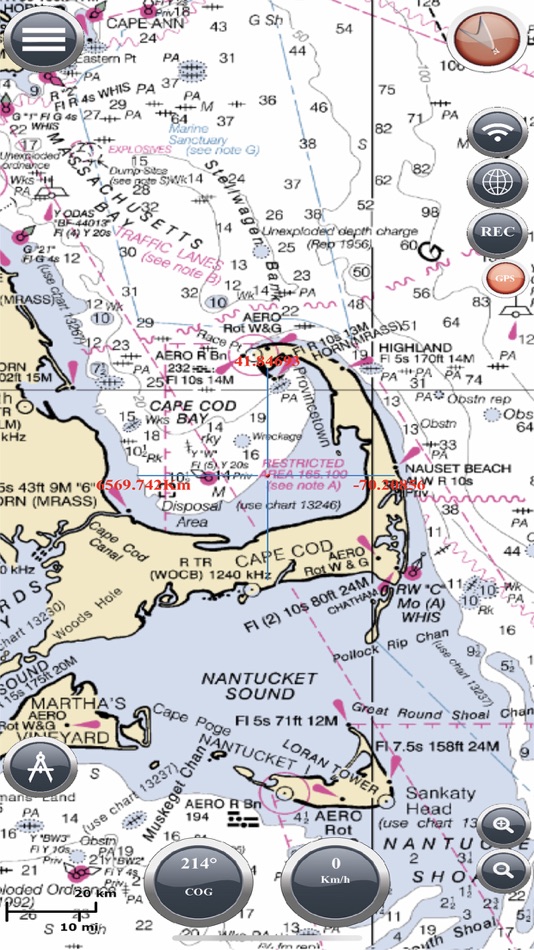 #1. Marine Navigation Lite (iOS) 由: Marco Palaferri
