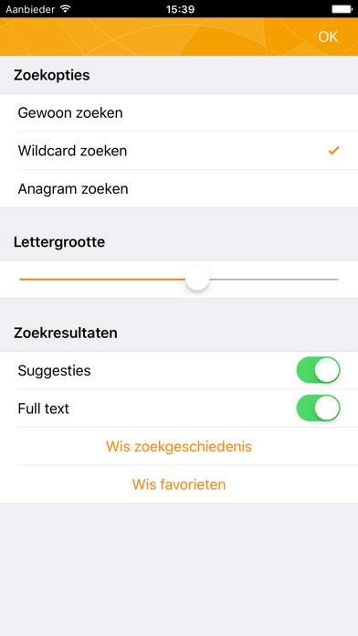 Woordenboek XL Nederlands Screenshot