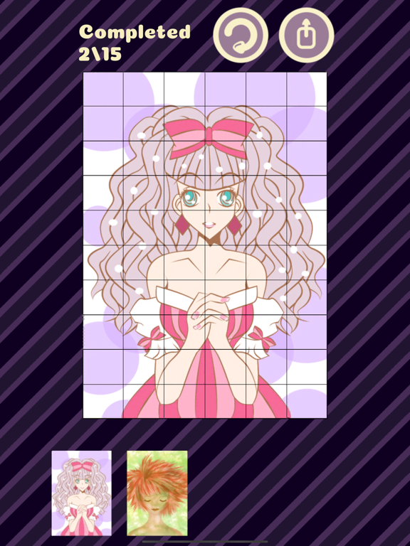 Screenshot #6 pour Jigsaws: Fun Anime Puzzle Epic