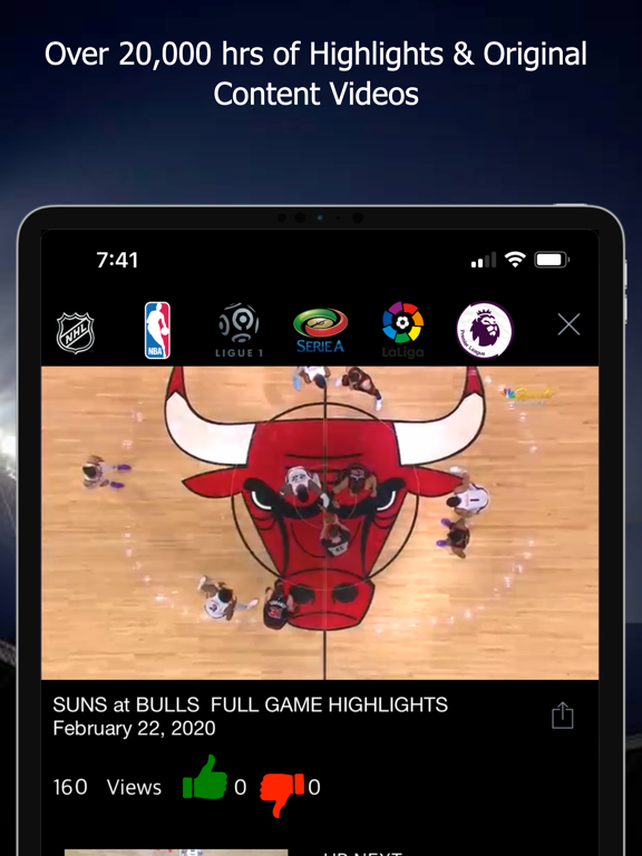 Screenshot #4 pour Sports Highlights - Game Video