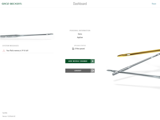 INH@site app screenshot