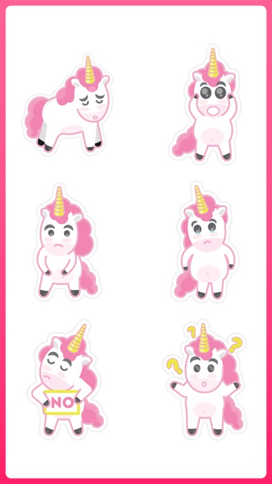 How to cancel & delete Unicorn with a Horn Stickers from iphone & ipad 2