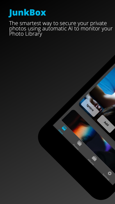 Screenshot #1 pour JunkBox - Smart Photo Vault