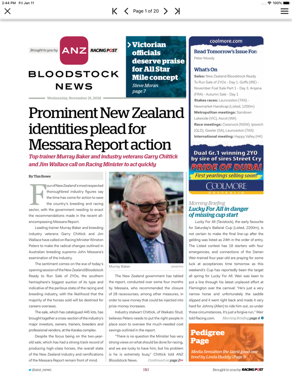 Screenshot #5 pour ANZ Bloodstock News Reader