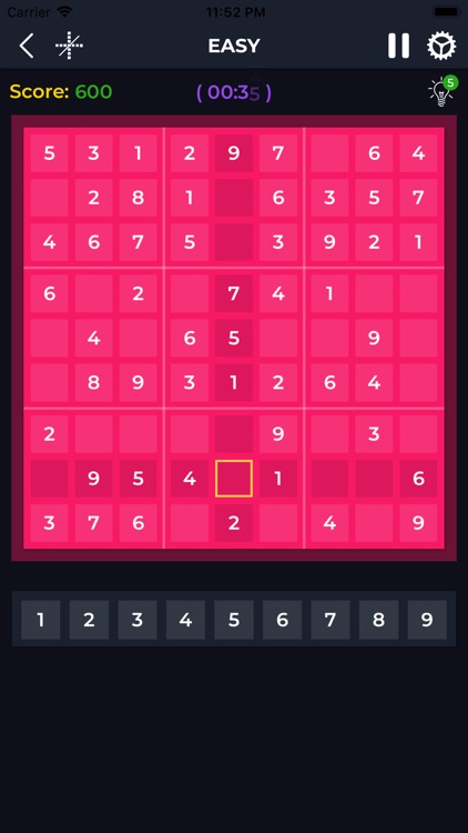 Sudoku Puzzle Number screenshot-3