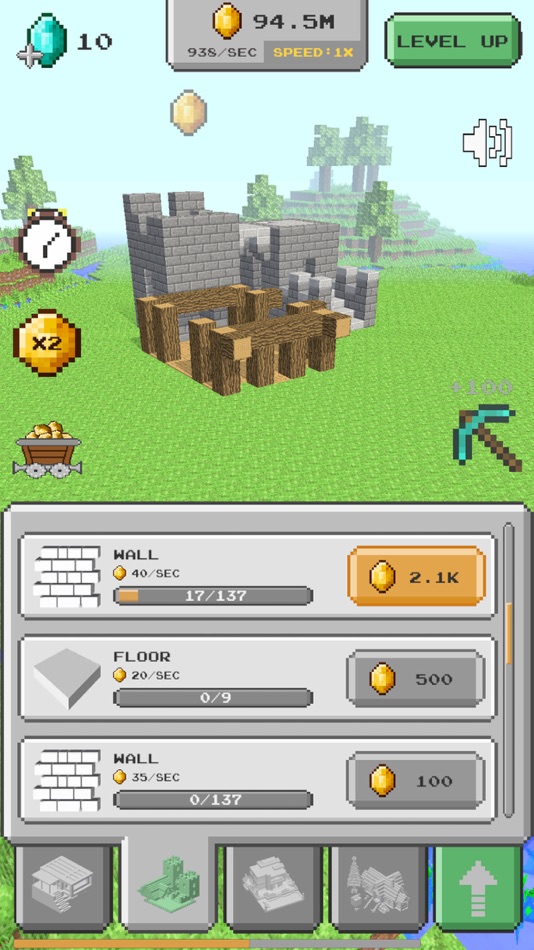 #3. House Craft - Block Building (iOS) 由: VITALII DRIBNOKHOD