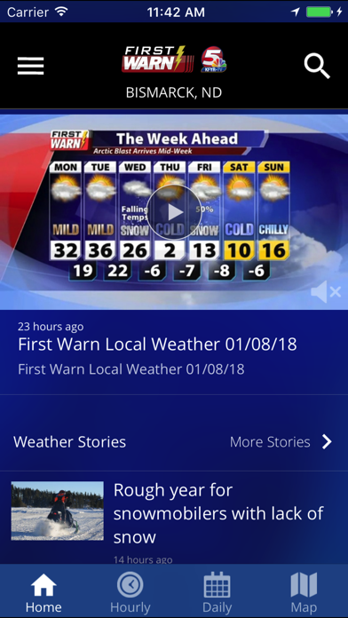 KFYR-TV First Warn Weather Screenshot