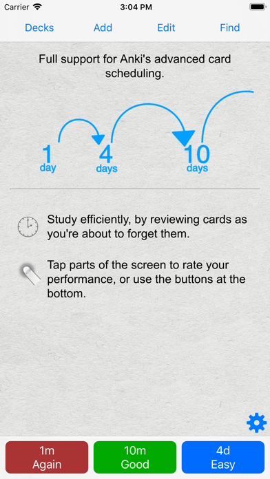 AnkiMobile Flashcards Screenshot