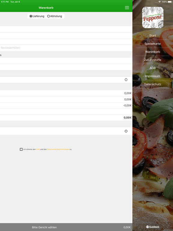 Screenshot #6 pour Pizzeria Peppone Herne