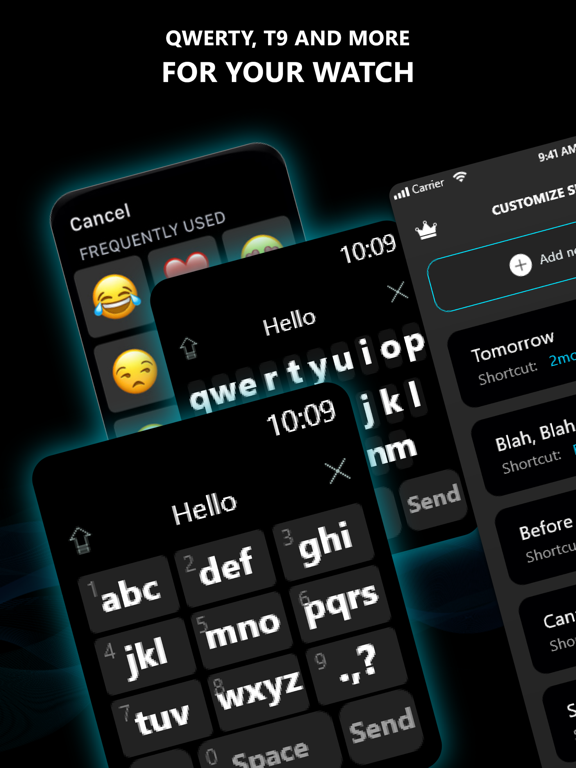 Screenshot #4 pour WatchKey: Keyboard for Watch