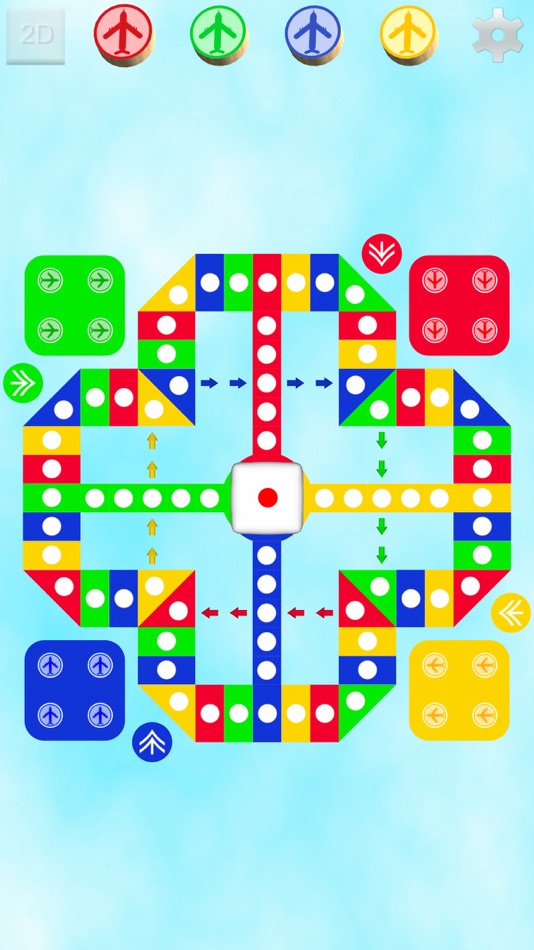#3. Ludo 3D : Aeroplane Chess (iOS) 由: Oscar Tsang