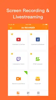 du recorder - screen recorder iphone screenshot 1