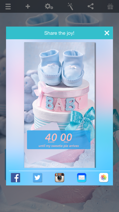 Screenshot #3 pour Baby Countdown  ‎