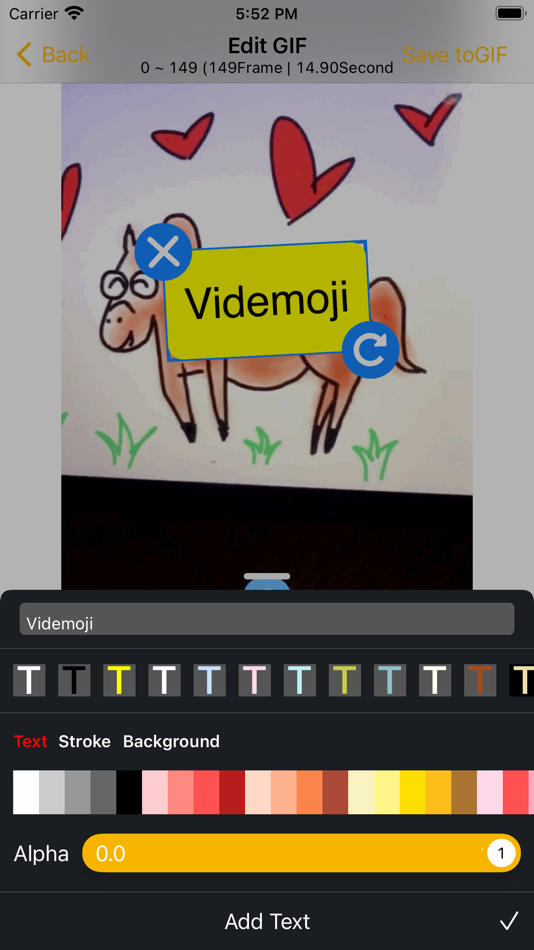 #3. Videmoji-格式转换和表情包制作 (iOS) 由: 骑滔 杨