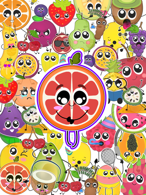 Screenshot #4 pour Land Of Fruits Stickers