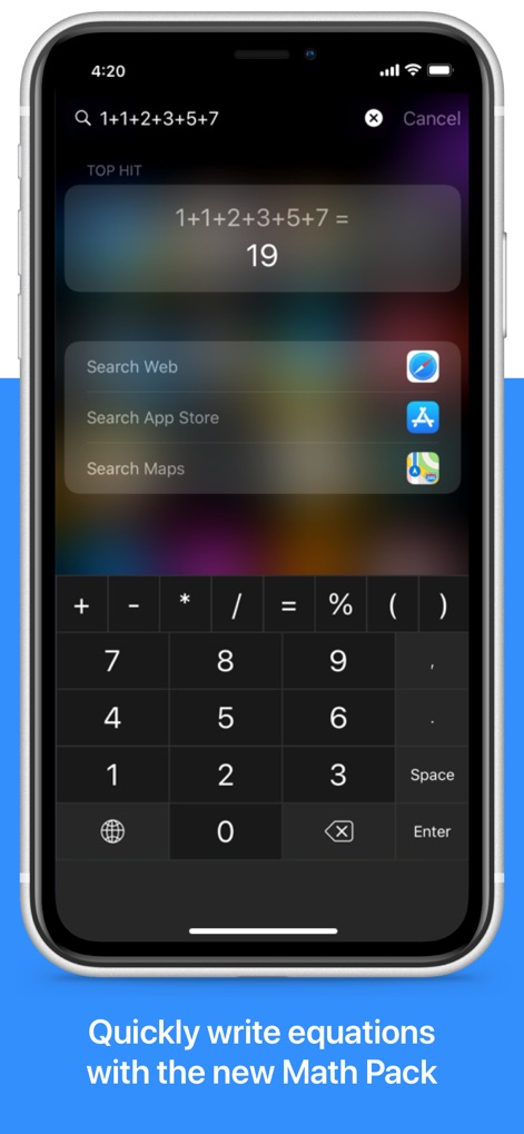 NumPad: Your Number Keyboard - numpad-math-pack-feature