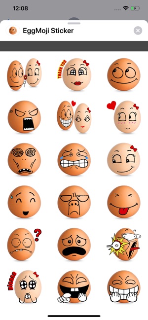 EggMoji Sticker(圖2)-速報App