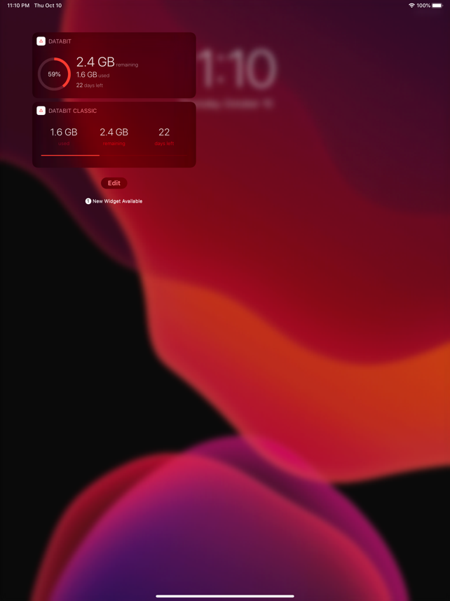 Databit: Data usage manager Screenshot