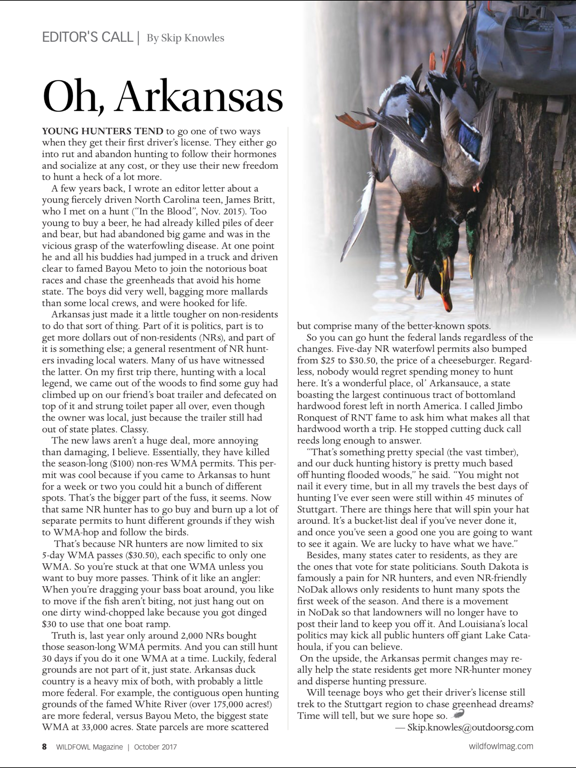 Wildfowl Magazine iPad screenshot 4 - Lifestyle app