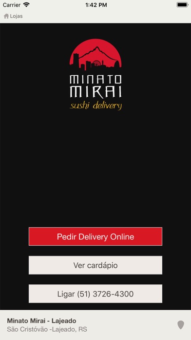 Screenshot #2 pour Minato Mirai Sushi Delivery