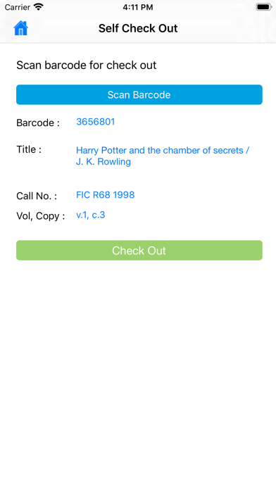 ALIST OPAC Screenshot
