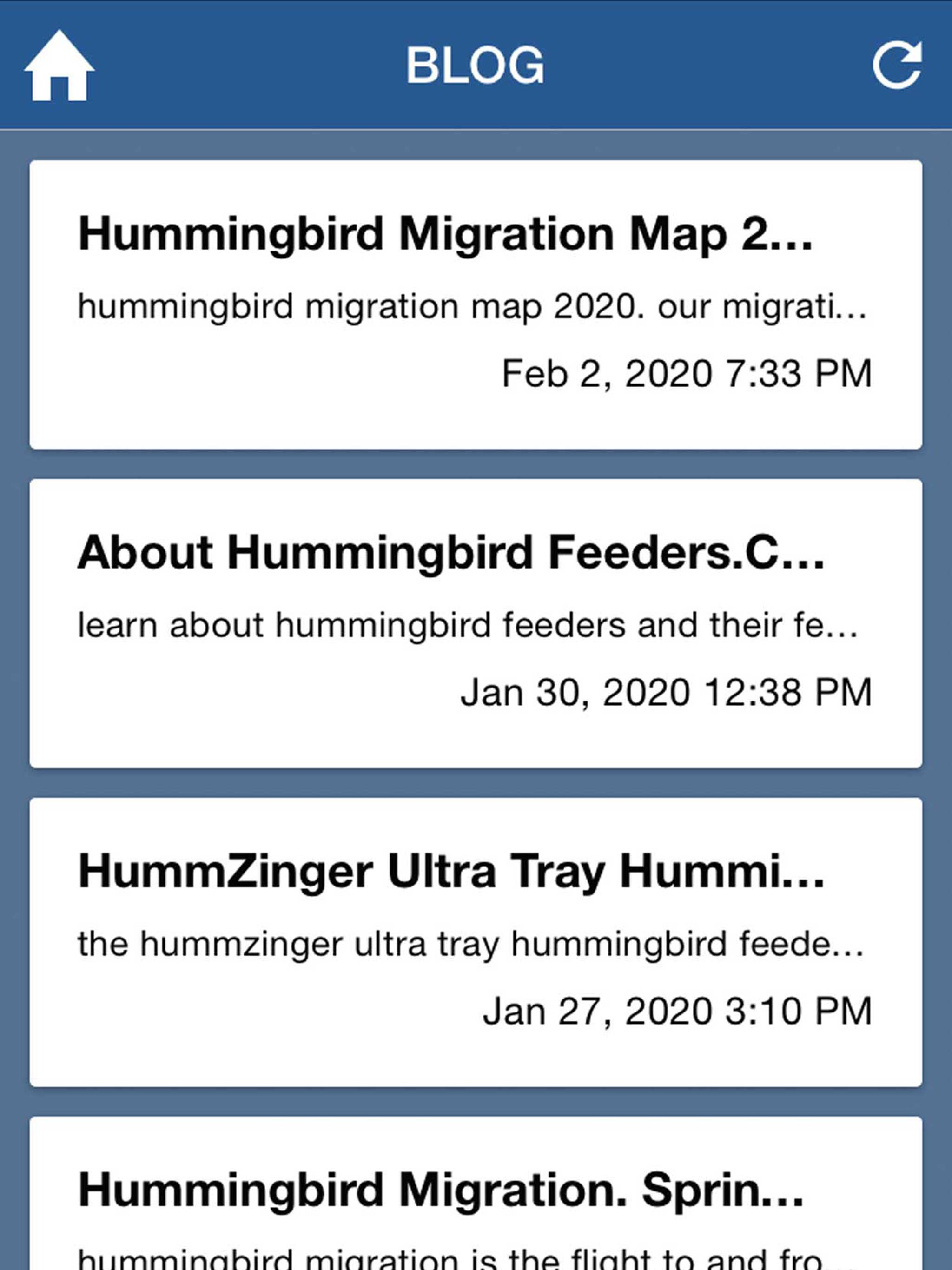 Hummingbird Tracker