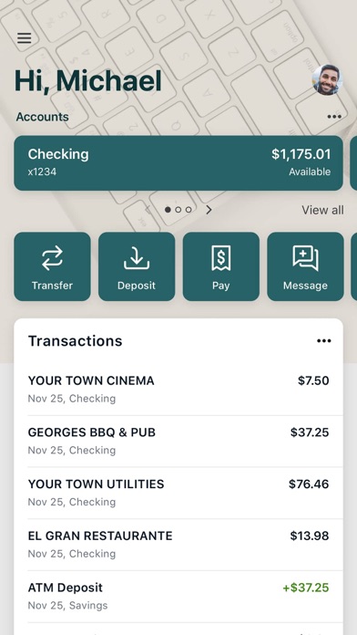 Lake Elmo Bank Mobile App Screenshot