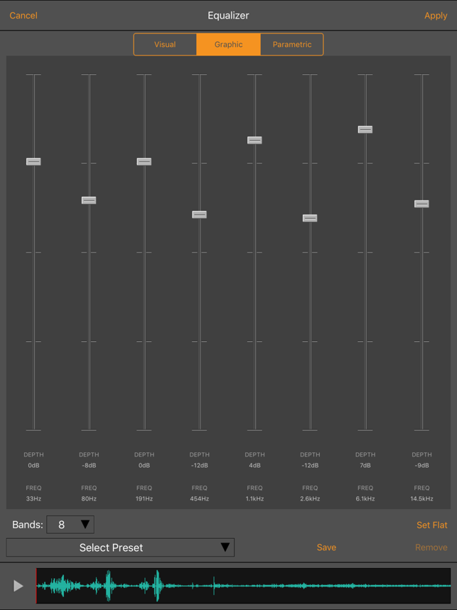 ‎WavePad Music and Audio Editor Capture d'écran