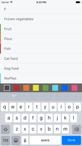 Shopping. Share grocery lists screenshot