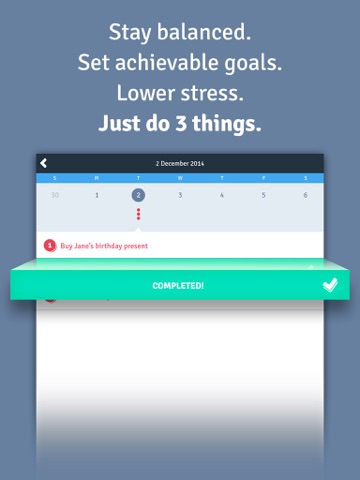 Screenshot #5 pour Do 3 Things: Daily Habit Goals