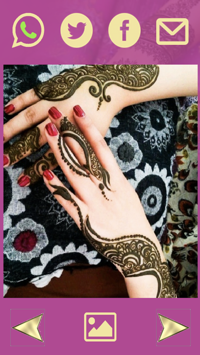 Arab Girls Mehndi Henna Design screenshot 2