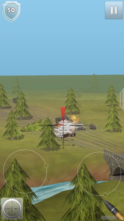 Artillery Guns: Destroy Tanks